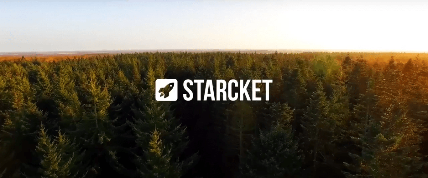 Видеоролик для приложения Starcket